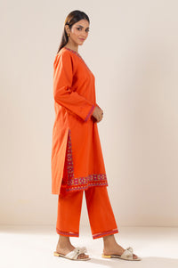 Stitched 2 Piece Embroidered Lawn Suit