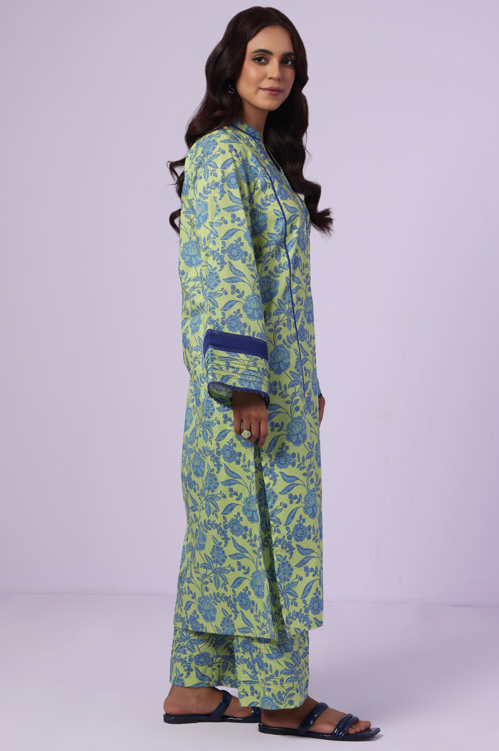 Stitched 2 Piece Printed Lawn Suit