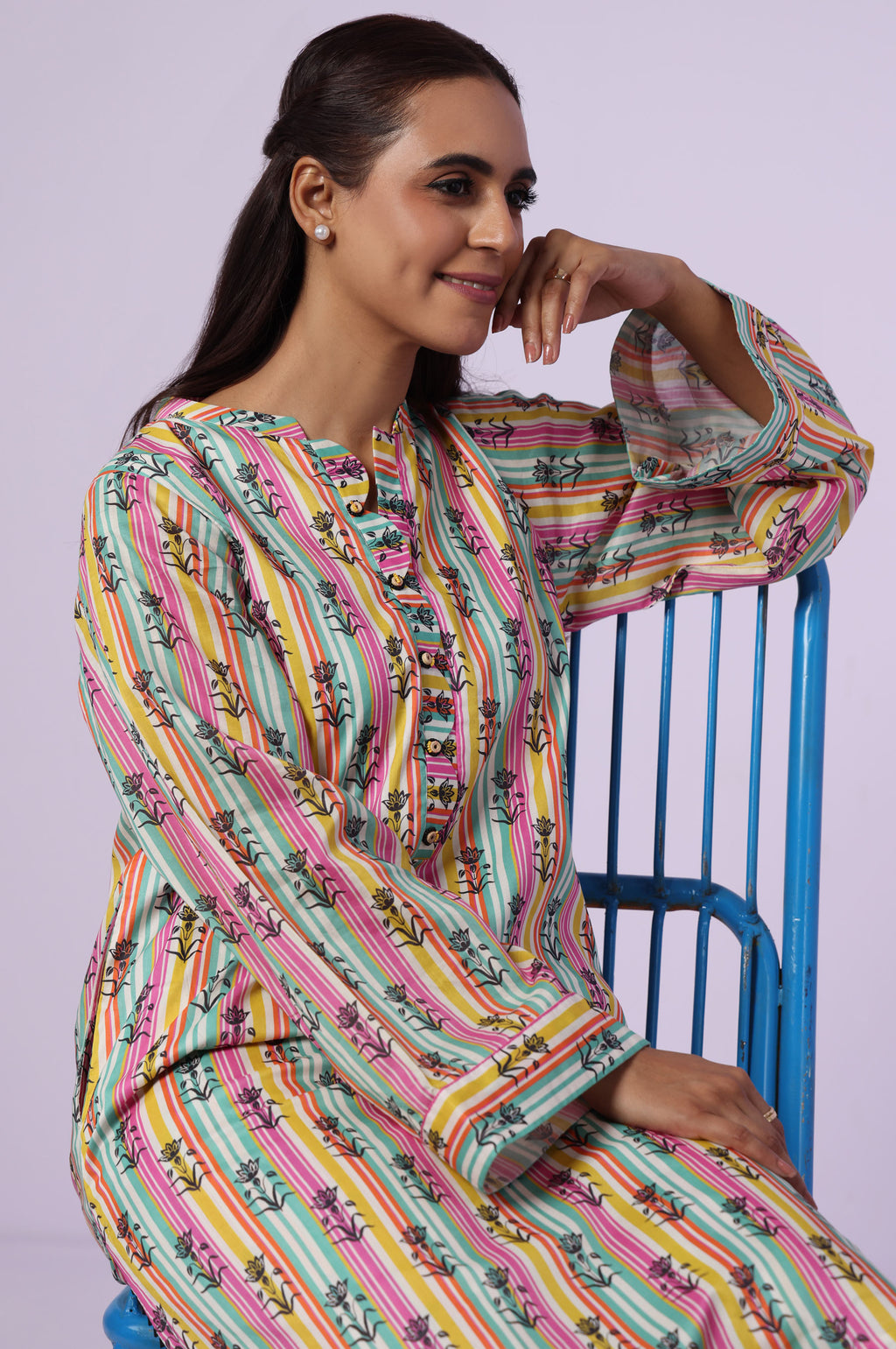 Stitched 2 Piece Printed Lawn Suit