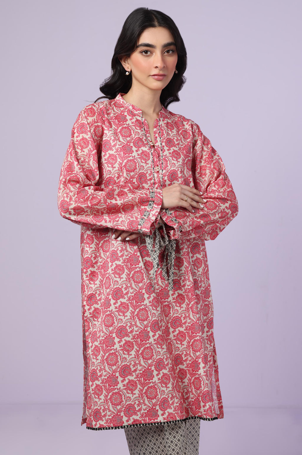 Stitched 2 Piece Printed Lawn Suit