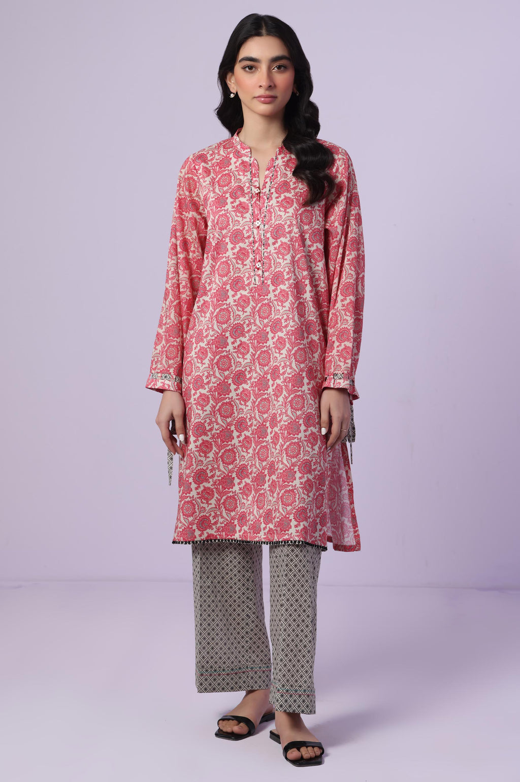 Stitched 2 Piece Printed Lawn Suit