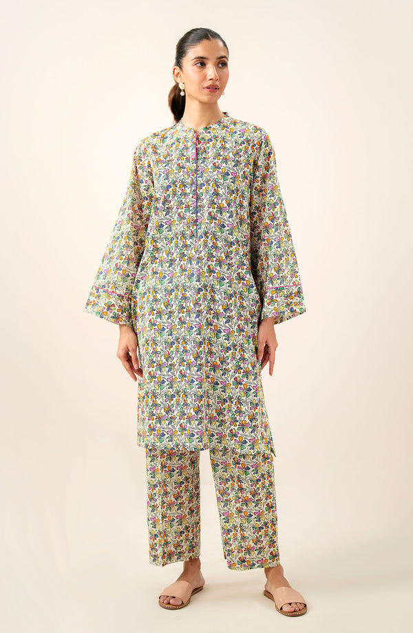 Stitched 2 Piece Printed Lawn Suit