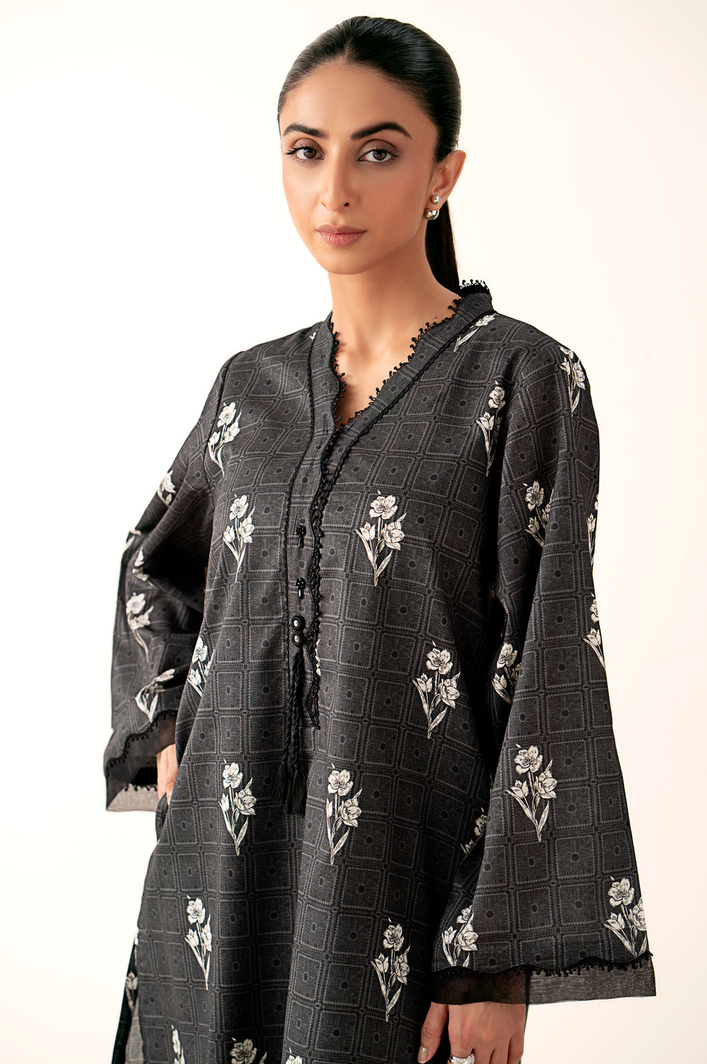 Stitched 2 Piece Printed Lawn Suit
