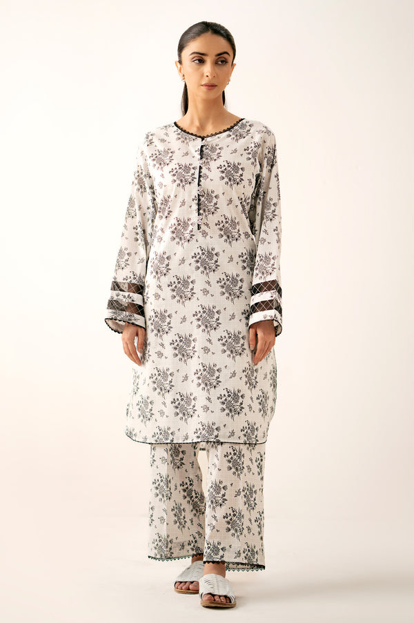 Stitched 2 Piece Printed Lawn Suit