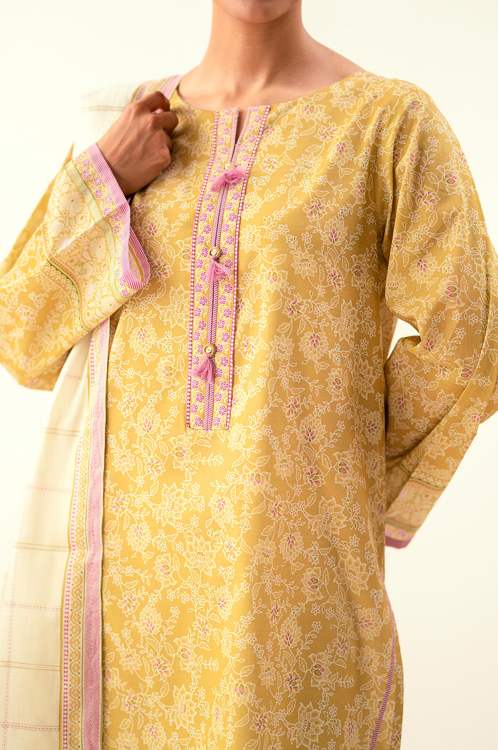 Stitched 2 Piece Printed Lawn Suit
