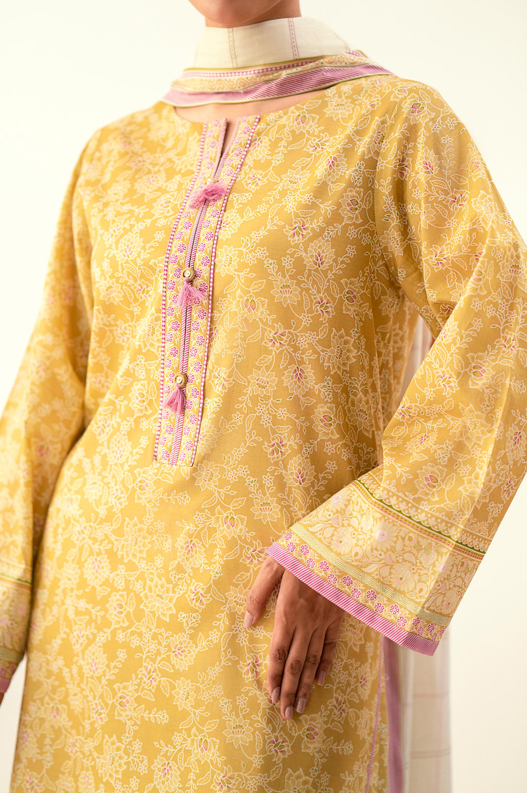 Stitched 2 Piece Printed Lawn Suit