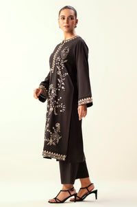 Stitched 2 Piece Embroidered Lawn Suit