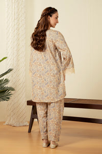 STITCHED EMBROIDERED SHIRT BOTTOM