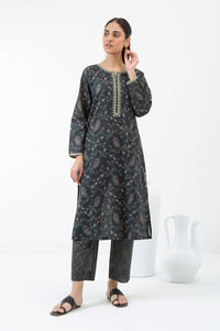 STITCHED EMBROIDERED SHIRT BOTTOM