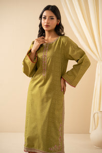 STITCHED EMBROIDERED JACQUARD SUIT