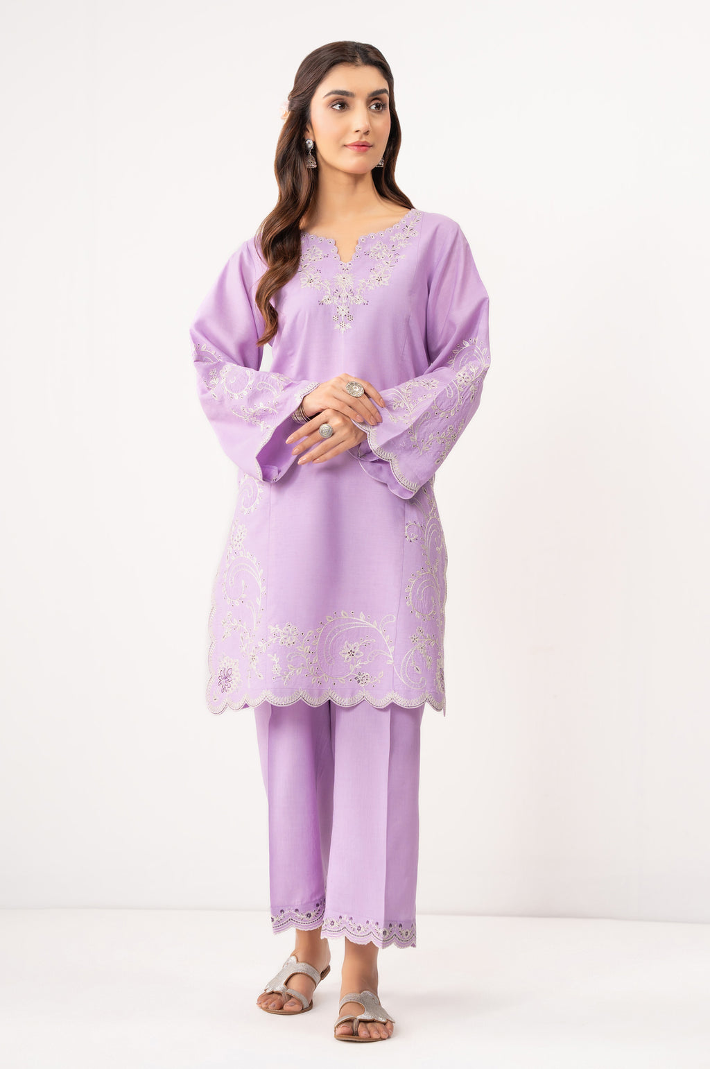 EMBROIDERED SUIT
