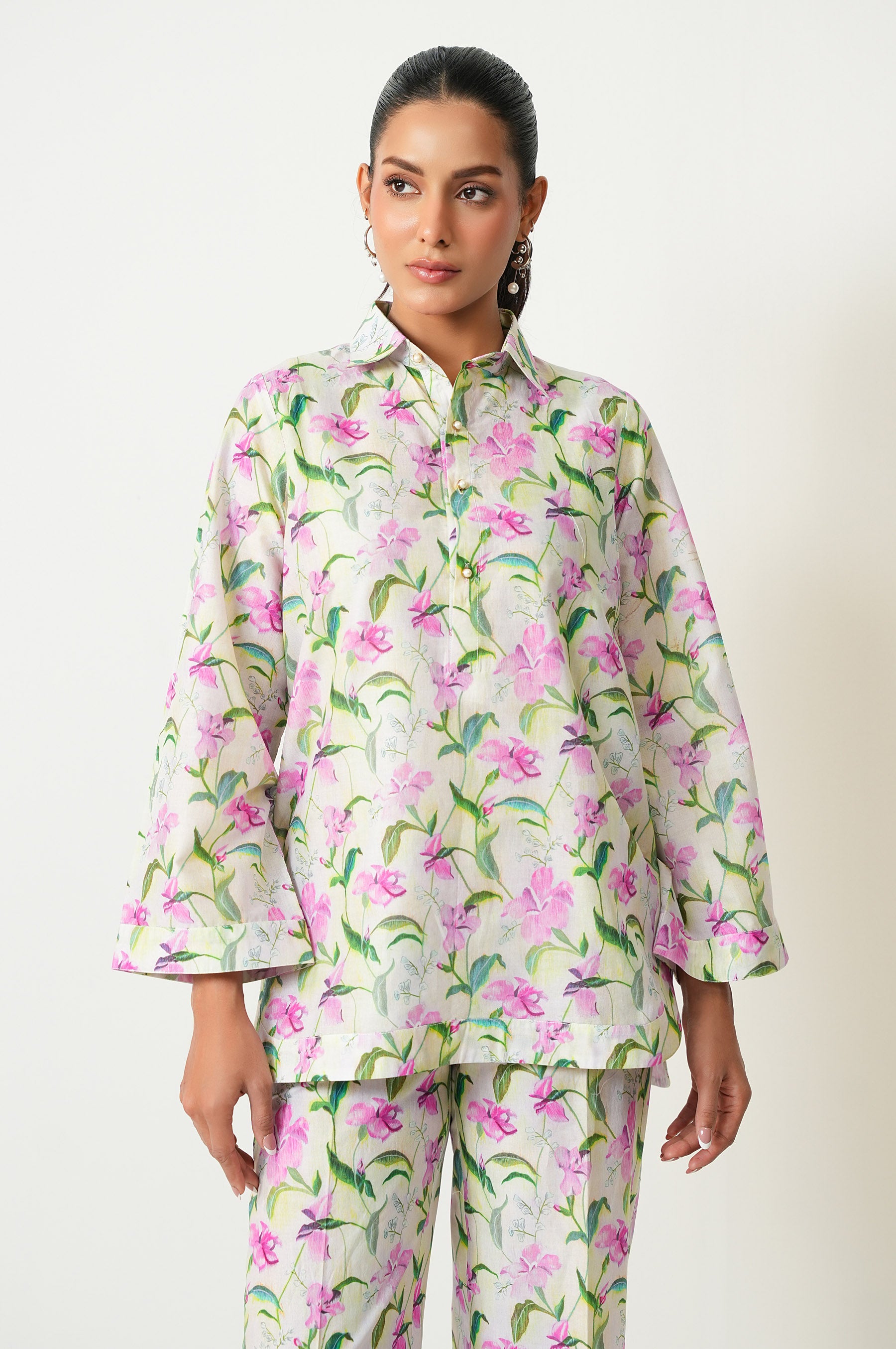 PRINTED LAWN STITCHED SHIRT