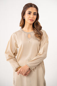 STITCHED EMBROIDERED SUIT (FACTORY E-OUTLET)