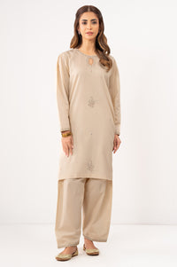 STITCHED EMBROIDERED SUIT (FACTORY E-OUTLET)