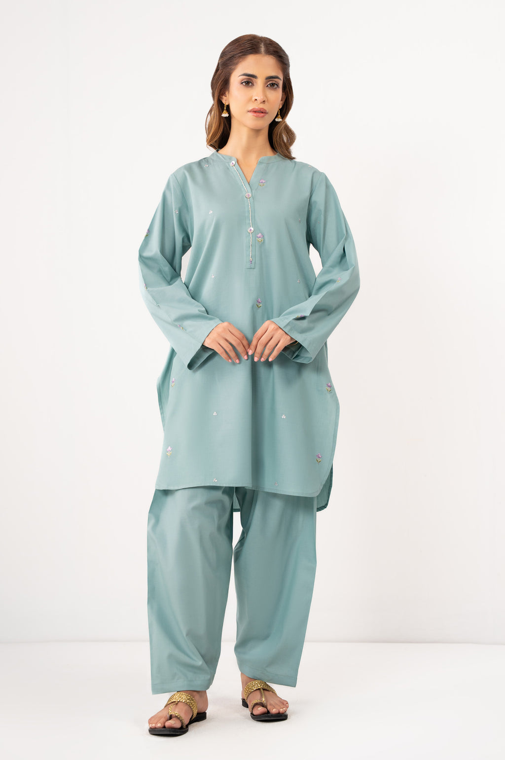 EMBROIDERED SUIT