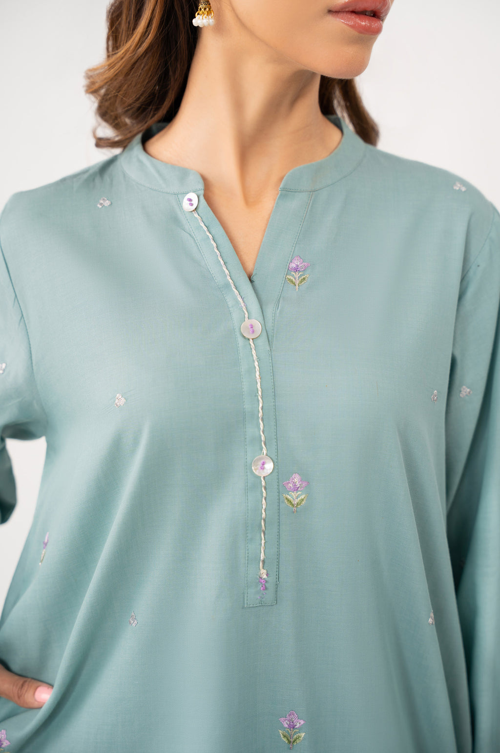 EMBROIDERED SUIT