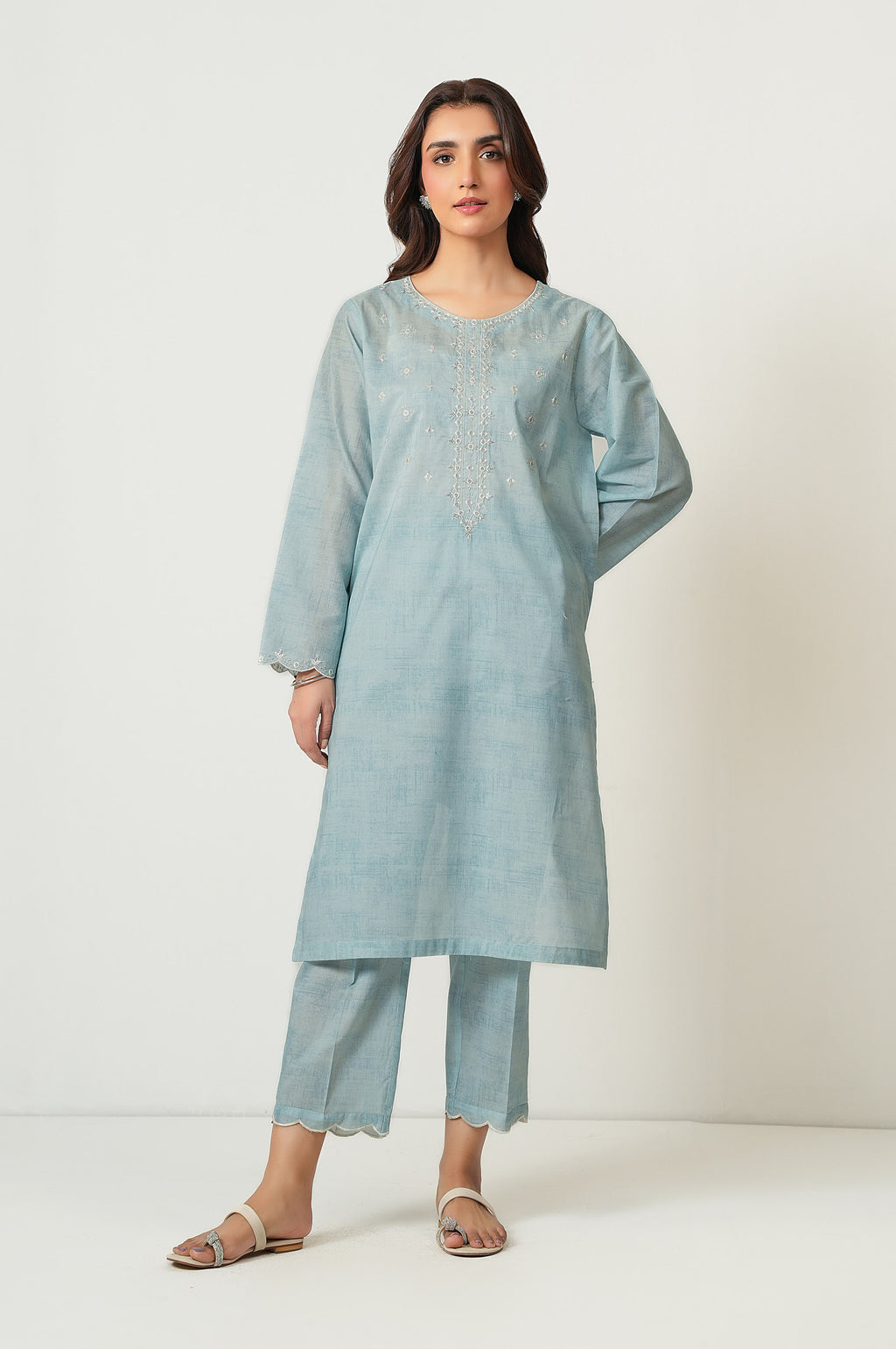 EMBROIDERED SUIT