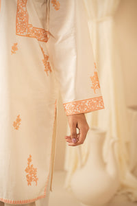 STITCHED PRINTED SLUB SUIT