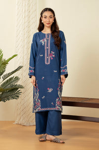 STITCHED DYED EMBROIDERED SUIT