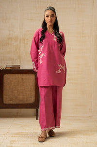 STITCHED EMBROIDERED SUIT