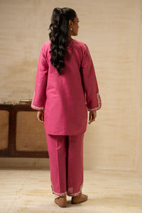 STITCHED EMBROIDERED SUIT