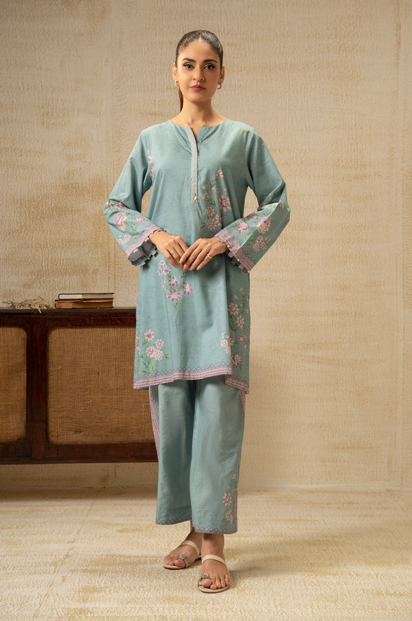 STITCHED PRINTED SUIT