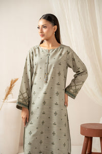 STITCHED PRINTED SHIRT BOTTOM