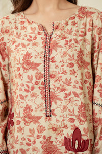 STITCHED EMBROIDERED SUIT