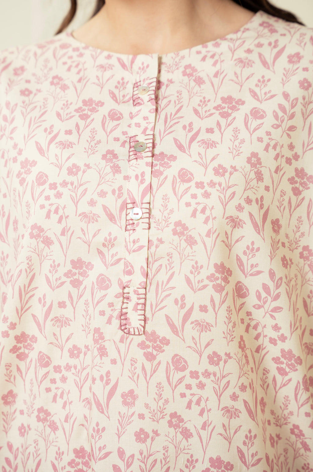 STITCHED PRINTED SUIT