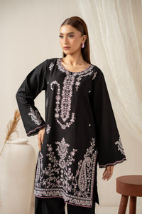 STITCHED EMBROIDERED SHIRT BOTTOM