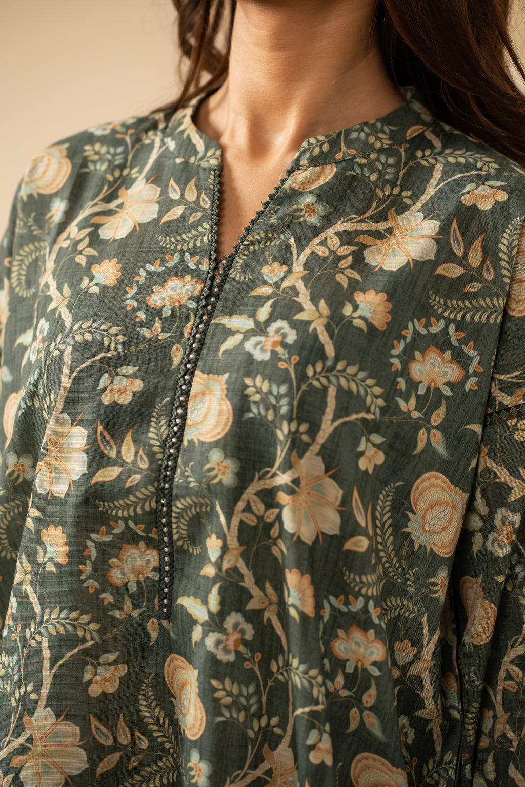 PRINTED SHIRT BOTTOM