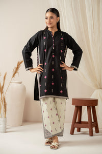 STITCHED EMBROIDERED SHIRT BOTTOM