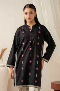 STITCHED EMBROIDERED SHIRT BOTTOM