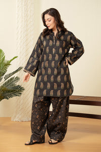 STITCHED EMBROIDERED SHIRT BOTTOM