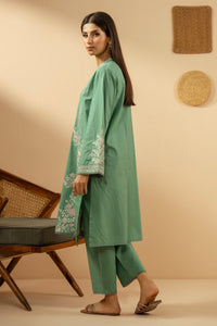 EMBROIDERED CAMBRIC STITCHED 2 PIECE SUIT (FACTORY E-OUTLET)