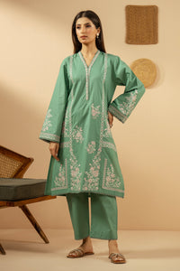 EMBROIDERED CAMBRIC STITCHED 2 PIECE SUIT (FACTORY E-OUTLET)
