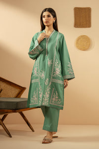 EMBROIDERED CAMBRIC STITCHED 2 PIECE SUIT (FACTORY E-OUTLET)