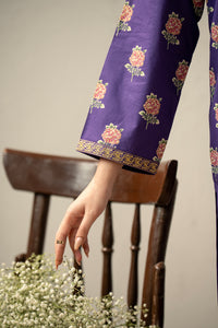 EMBROIDERED CAMBRIC STITCHED 2 PIECE SUIT