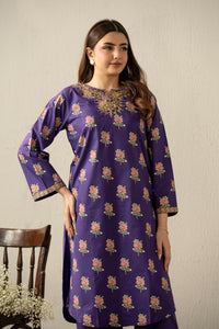 EMBROIDERED CAMBRIC STITCHED 2 PIECE SUIT