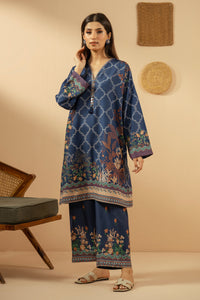 PRINTED POLY CAMBRIC STITCHED 2 PIECE SUIT