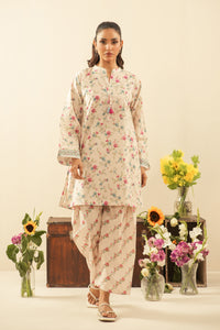 PRINTED CAMBRIC STITCHED 2 PIECE SUIT