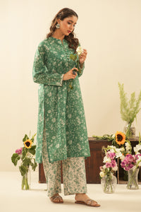 PRINTED CAMBRIC STITCHED 2 PIECE SUIT