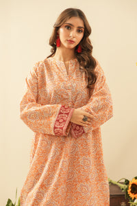 PRINTED CAMBRIC STITCHED 2 PIECE SUIT