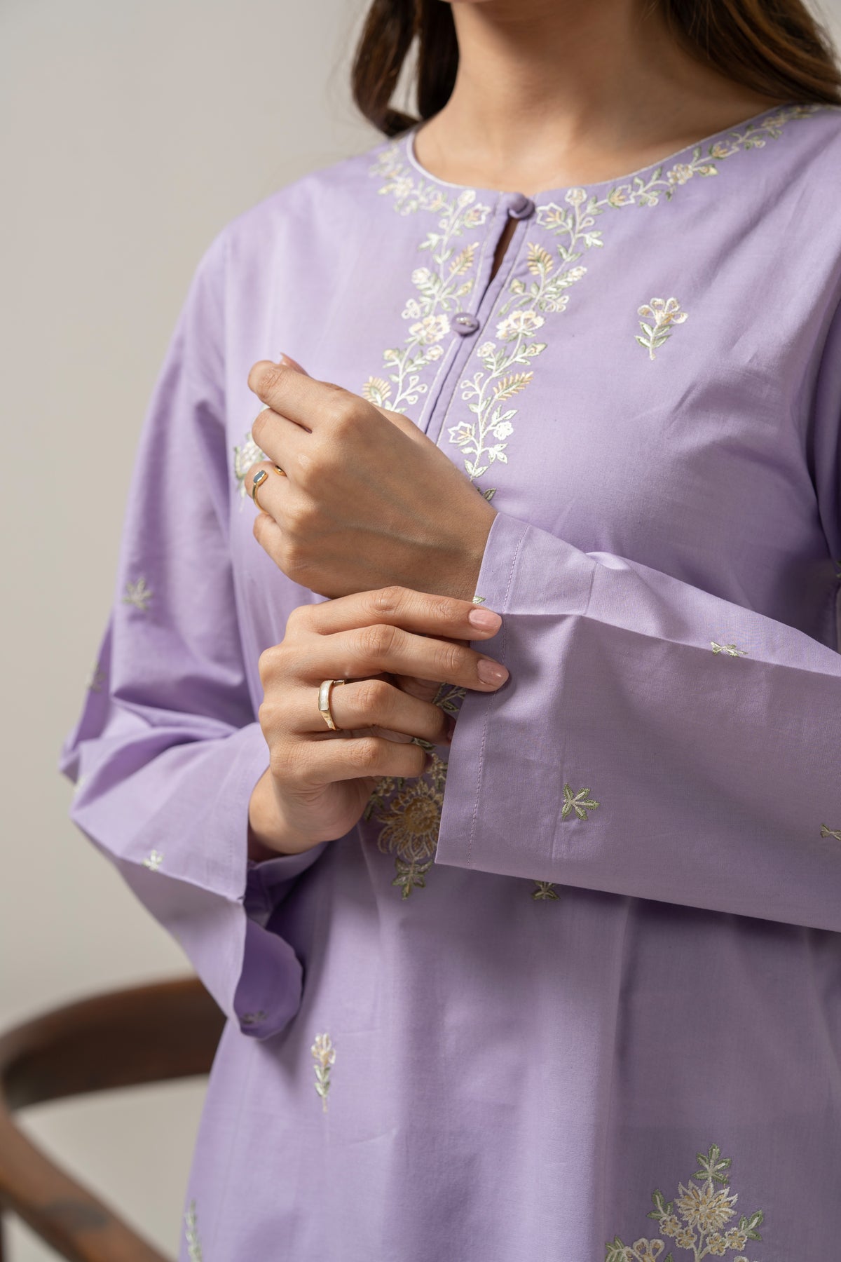 STITCHED SHIRT DUPATTA