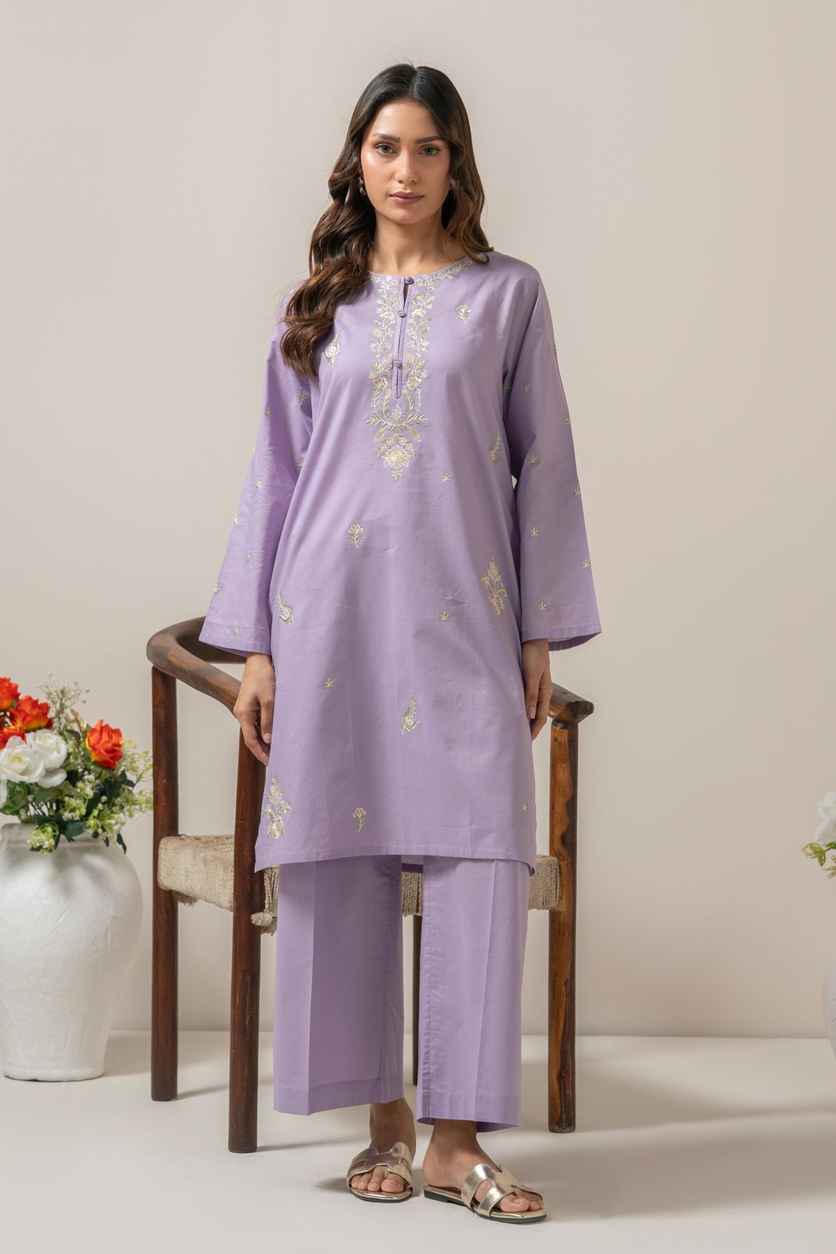 STITCHED SHIRT DUPATTA