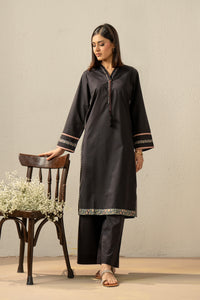 PRINTED CAMBRIC STITCHED 2 PIECE SUIT