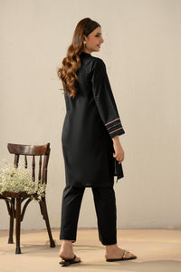 STYLIZED TEXTURED STITCHED 2 PIECE SUIT