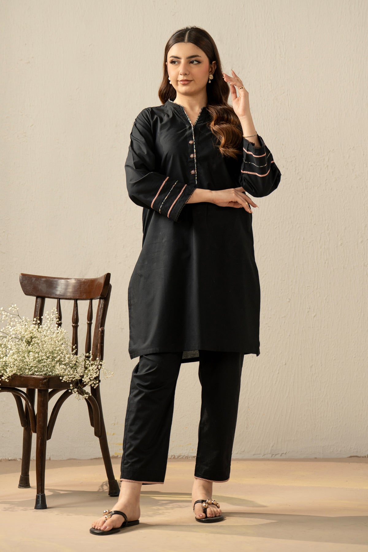 STITCHED 2 PIECE SUIT