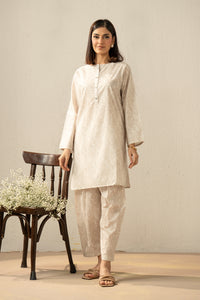 PRINTED CAMBRIC STITCHED 2 PIECE SUIT