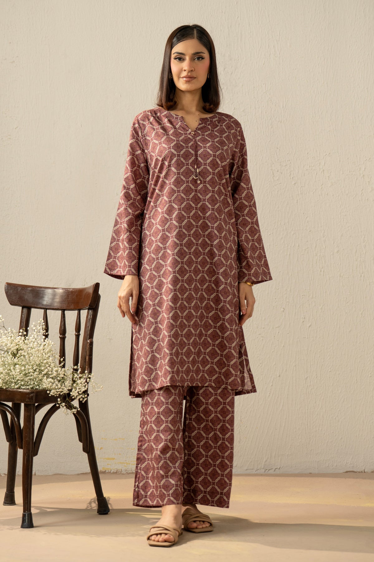 STITCHED 2 PIECE SUIT